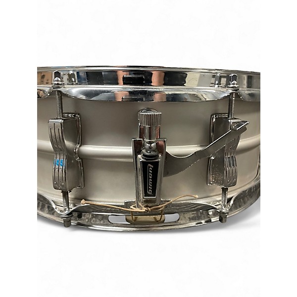 Vintage 1970s Ludwig 5X14 Acrolite Snare Aluminum Drum