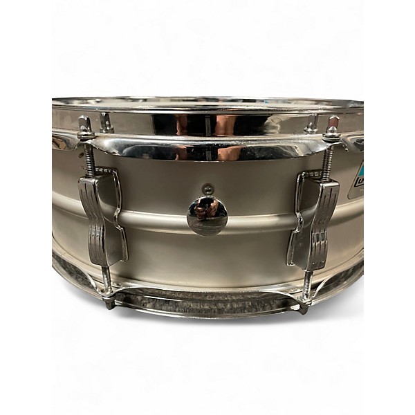 Vintage 1970s Ludwig 5X14 Acrolite Snare Aluminum Drum