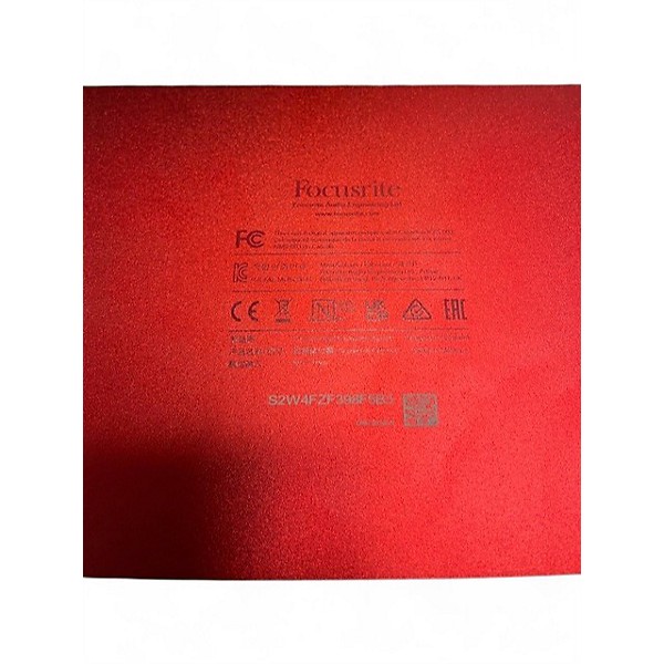 Used Focusrite Scarlett 2i2 Gen 4 Audio Interface