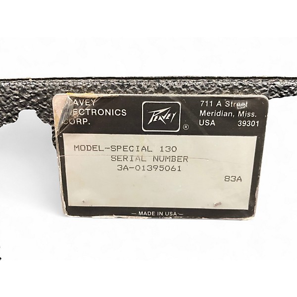 Vintage 1980s Peavey SPECIAL 130 Guitar Combo Amp