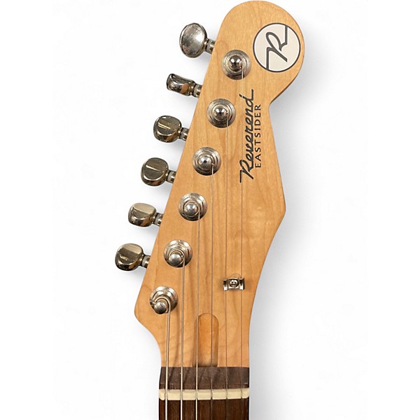 Used Reverend eastsider Natural Solid Body Electric Guitar