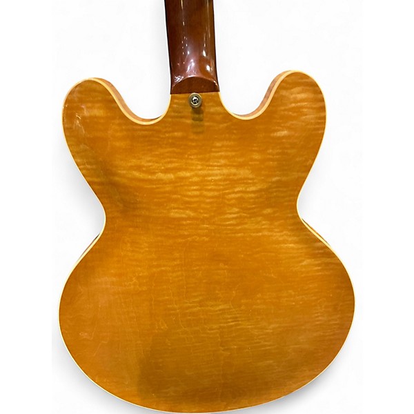 Used 2017 Gibson ES335 Figured Natural Hollow Body Electric Guitar
