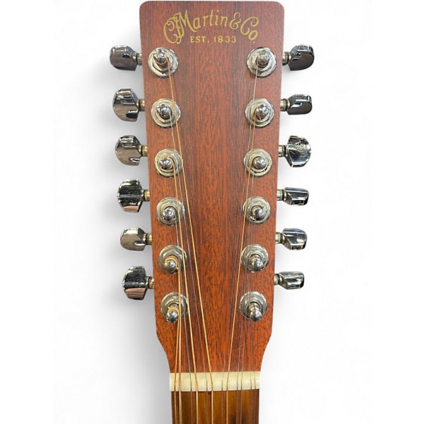 Used Martin D12XM Natural 12 String Acoustic Guitar