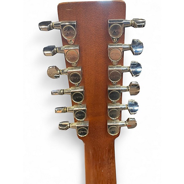Used Martin D12XM Natural 12 String Acoustic Guitar