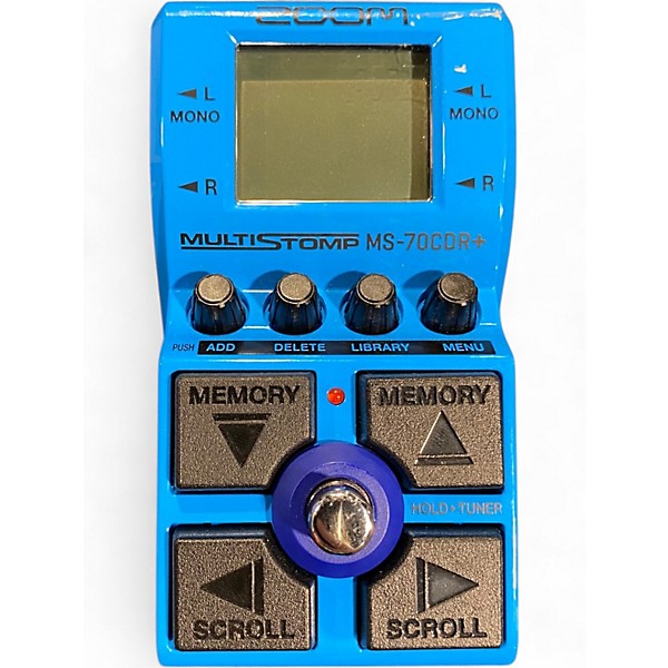 Used Zoom MS-70CDR+ Multistomp Effect Processor
