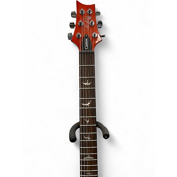 Used PRS SE Custom 24 Cherry BURST Solid Body Electric Guitar