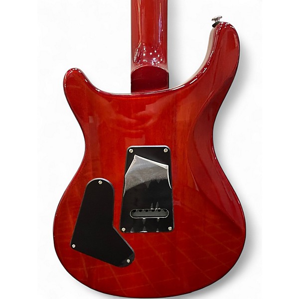 Used PRS SE Custom 24 Cherry BURST Solid Body Electric Guitar