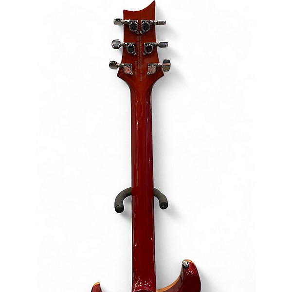 Used PRS SE Custom 24 Cherry BURST Solid Body Electric Guitar