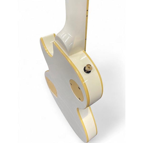 Used Arbor LES PAUL WHITE Solid Body Electric Guitar