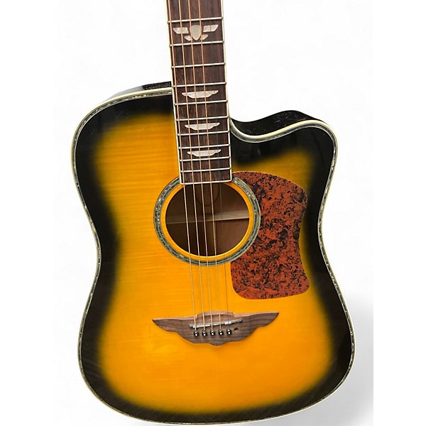 Used Keith Urban PLAYER Tobacco Burst Acoustic Guitar