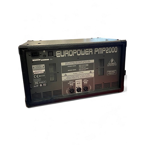 Used Behringer PMP2000 Powered Mixer