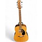 Used Fender CD60 Dreadnought Natural Acoustic Guitar thumbnail