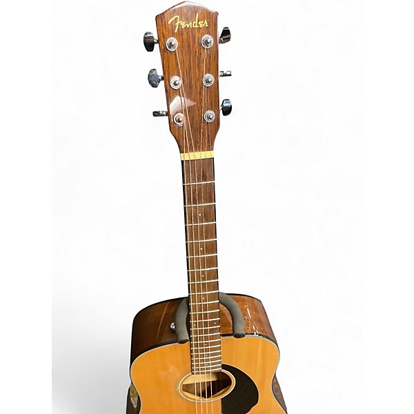 Used Fender CD60 Dreadnought Natural Acoustic Guitar