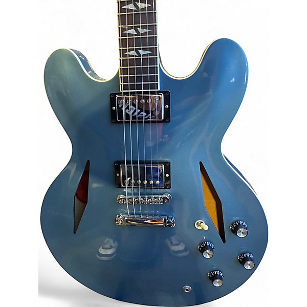 Used Gibson DG-335 Pelham Blue Hollow Body Electric Guitar