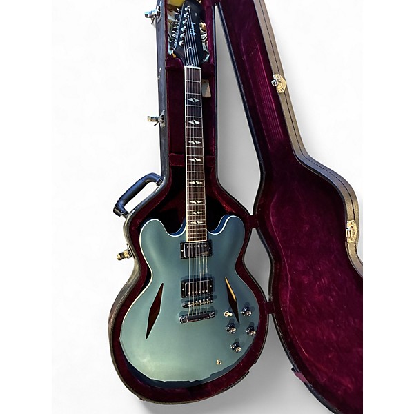 Used Gibson DG-335 Pelham Blue Hollow Body Electric Guitar