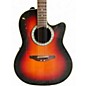 Used Ovation ICC24 Celebrity Mid-Depth Tobacco Sunburst Acoustic Electric Guitar