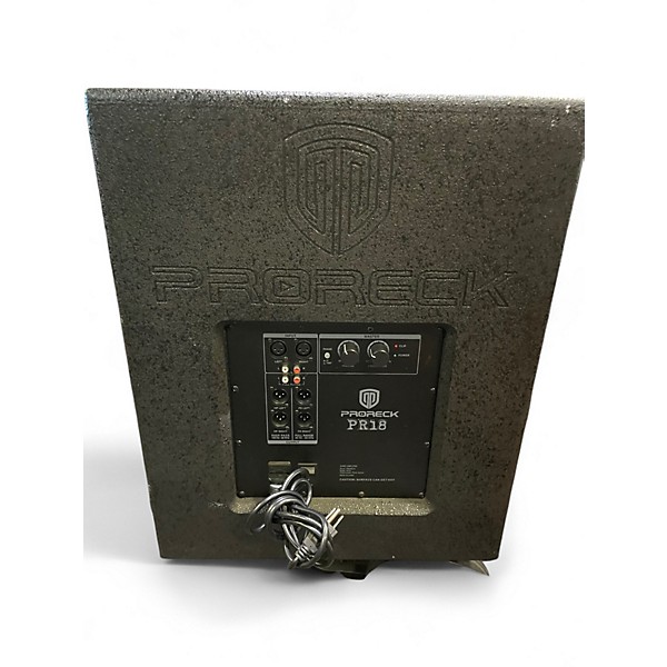 Used Proreck PR-18 Powered Subwoofer