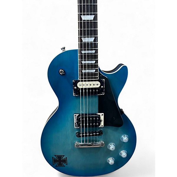 Used Epiphone LES PAUL TRADITIONAL PRO IV MODIFIED PACIFIC BLUE Solid Body Electric Guitar