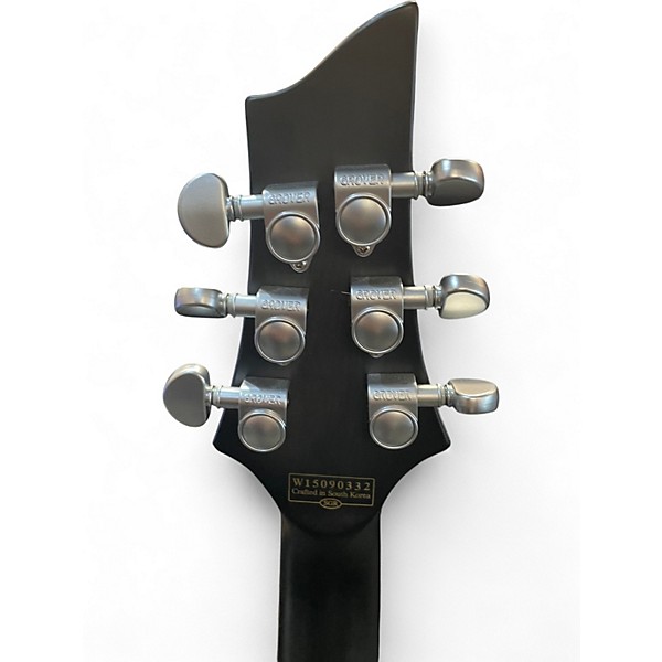 Used Schecter Guitar Research C1 Platinum Trans Black Solid Body Electric Guitar