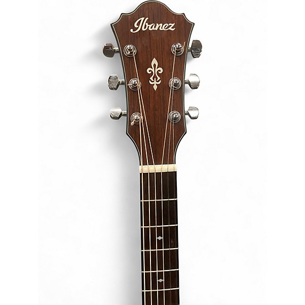 Used Ibanez AE140 Weathered Black Acoustic Electric Guitar