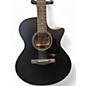 Used Ibanez AE140 Weathered Black Acoustic Electric Guitar