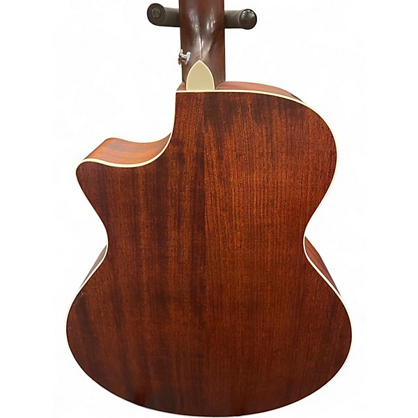 Used Ibanez AE140 Weathered Black Acoustic Electric Guitar