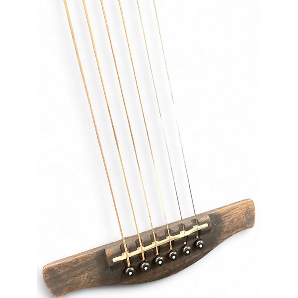 Used Ibanez AE140 Weathered Black Acoustic Electric Guitar