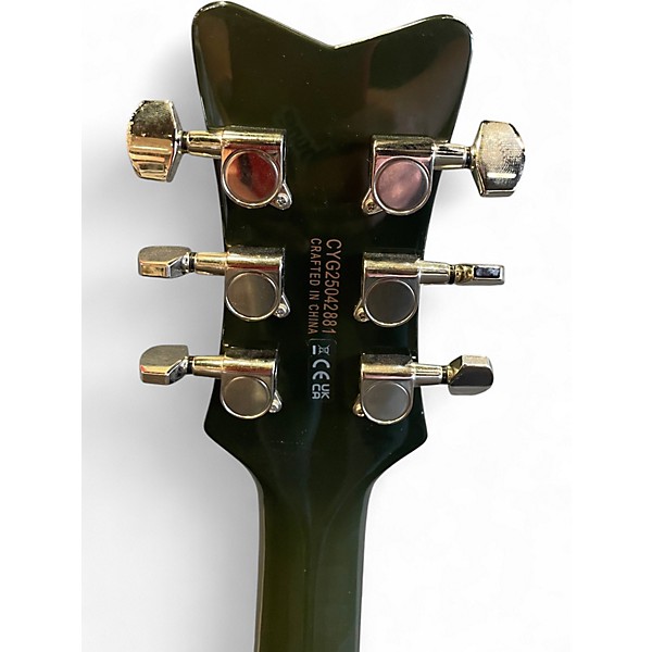 Used Gretsch Guitars Electromatic CVT Double-Cut With Wrap-Around Tailpiece Green Solid Body Electric Guitar