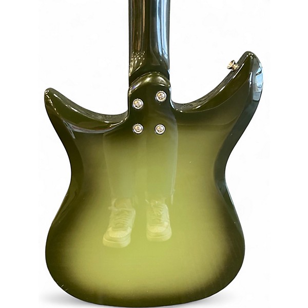 Used Gretsch Guitars Electromatic CVT Double-Cut With Wrap-Around Tailpiece Green Solid Body Electric Guitar