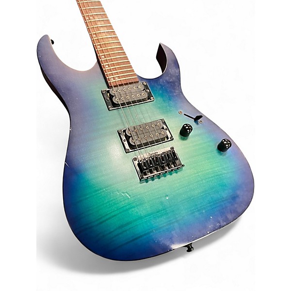 Used Ibanez RG6003FM Trans Blue Solid Body Electric Guitar