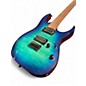 Used Ibanez RG6003FM Trans Blue Solid Body Electric Guitar