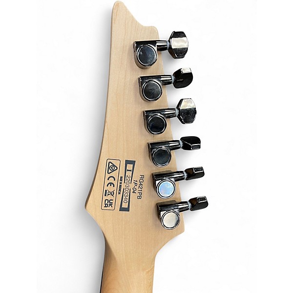 Used Ibanez RG421PB Carribean Shoreline Solid Body Electric Guitar