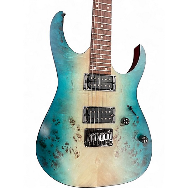 Used Ibanez RG421PB Carribean Shoreline Solid Body Electric Guitar