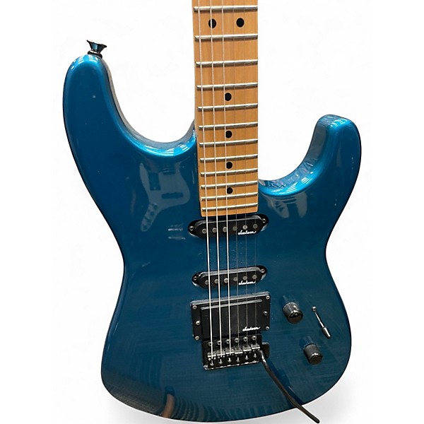 Used Charvel Model 1C Blue Solid Body Electric Guitar
