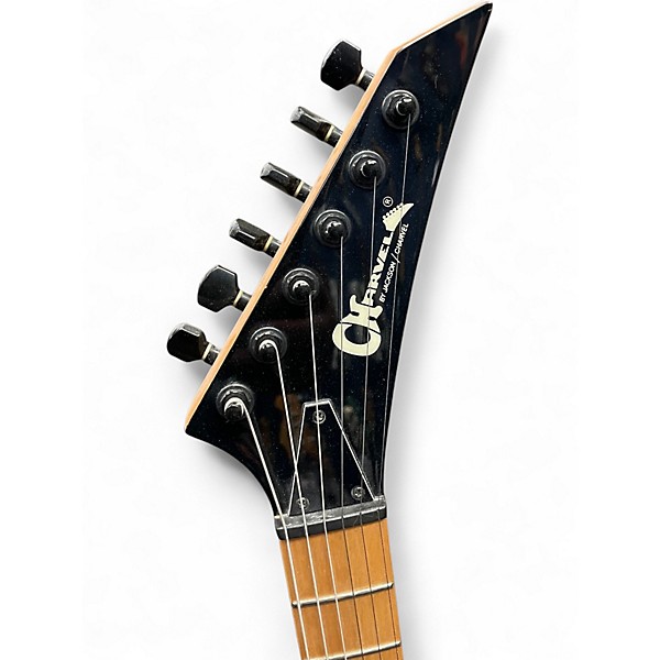 Used Charvel Model 1C Blue Solid Body Electric Guitar