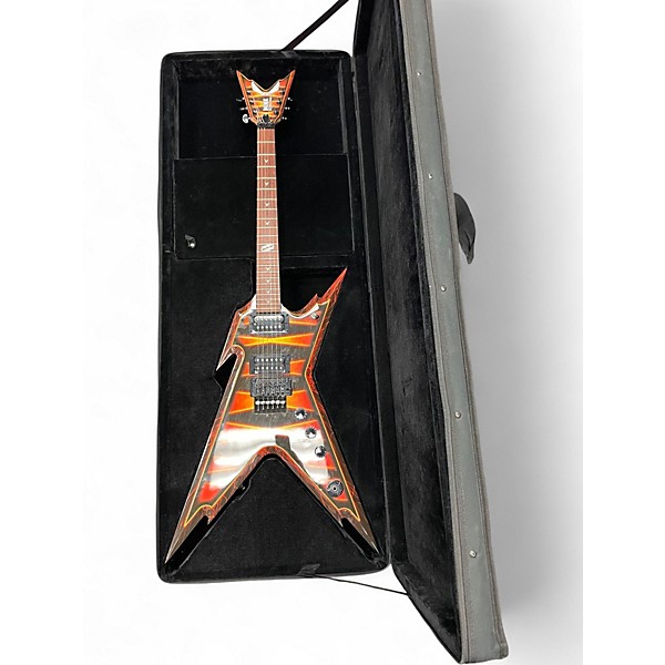 Used Dean Razorback DB Firefly Solid Body Electric Guitar