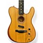 Used Fender American Acoustasonic Telecaster Natural Acoustic Electric Guitar