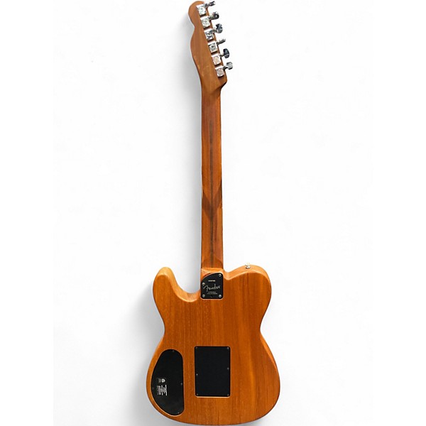 Used Fender American Acoustasonic Telecaster Natural Acoustic Electric Guitar