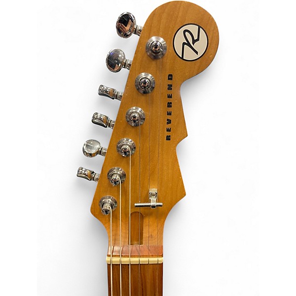 Used Reverend JETSTREAM RB AVOCADO Solid Body Electric Guitar