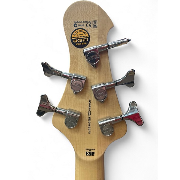 Used ESP LTD Stream 205 BLACK MATTE Electric Bass Guitar