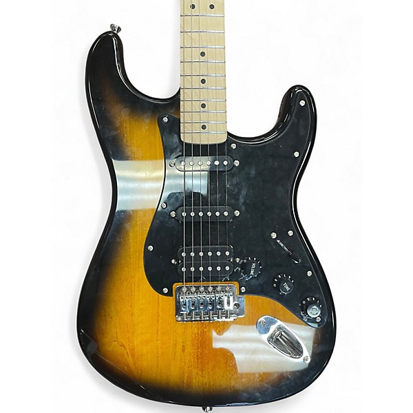 Used Squier Stratocaster HSS 2 Color Sunburst Solid Body Electric Guitar