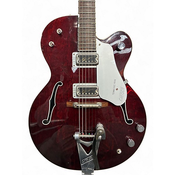 Used Gretsch Guitars G6119-1962 Chet Atkins Signature Tennessee Rose Wine Red Hollow Body Electric Guitar