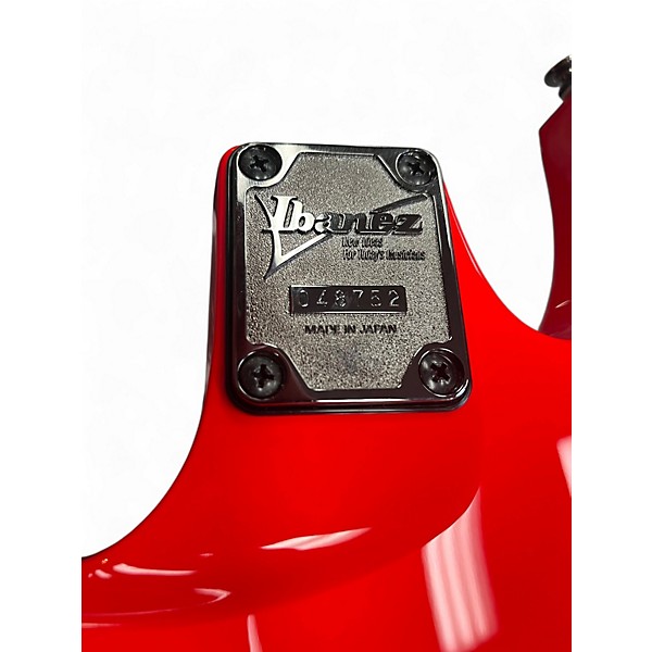 Used Ibanez GENESIS COLLECTION RG550 Red Solid Body Electric Guitar