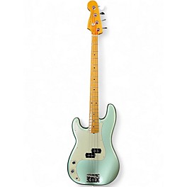 Used 2023 Fender American Professional II Precision Bass Surf Green Electric Bass Guitar