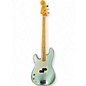 Used 2023 Fender American Professional II Precision Bass Surf Green Electric Bass Guitar thumbnail