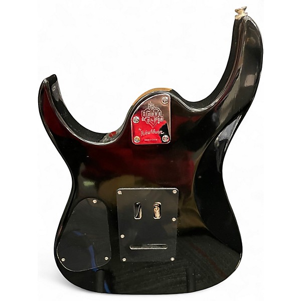 Used Washburn HOB-E Black Solid Body Electric Guitar