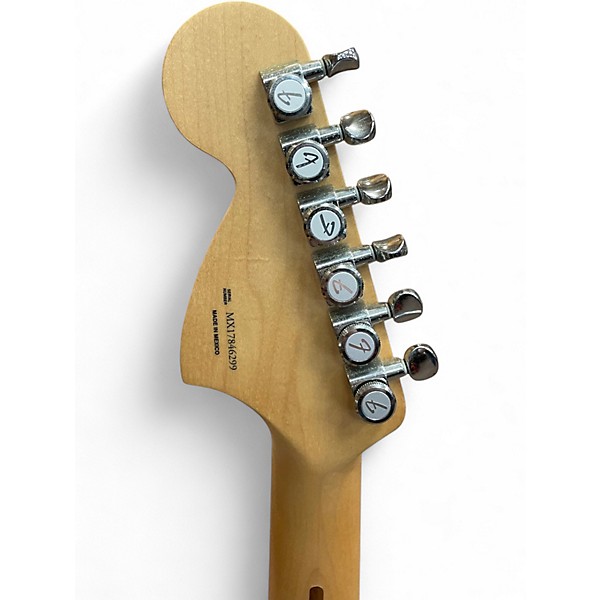 Used Fender DELUXE MEXICAN STRATOCASTER 3 Color Sunburst Solid Body Electric Guitar