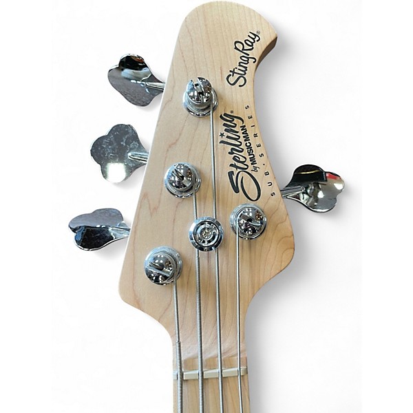 Used Sterling by Music Man S.U.B Stingray Ray4 tobacco Electric Bass Guitar