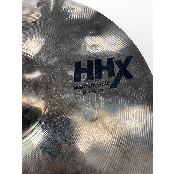 Used Hhx 14in MEDIUM HATS Cymbal