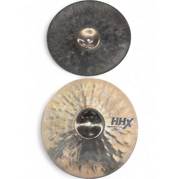 Used Hhx 14in MEDIUM HATS Cymbal